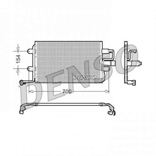 KLİMA RADYATÖRÜ GOLF-BORA