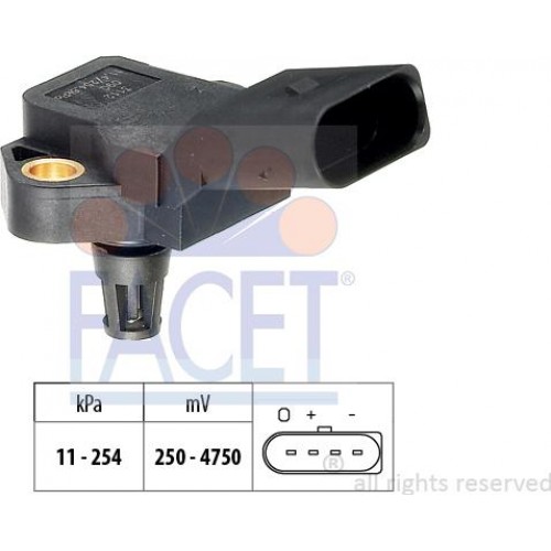 BASINÇ SENSÖRÜ GOLF VI/PASSAT/TOGUAN/A4/Q3