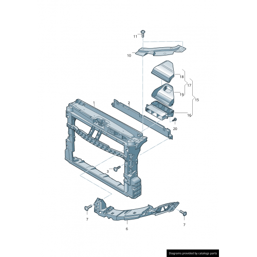PANEL BAĞLANTISI ÖN SAĞ POLO V 09>