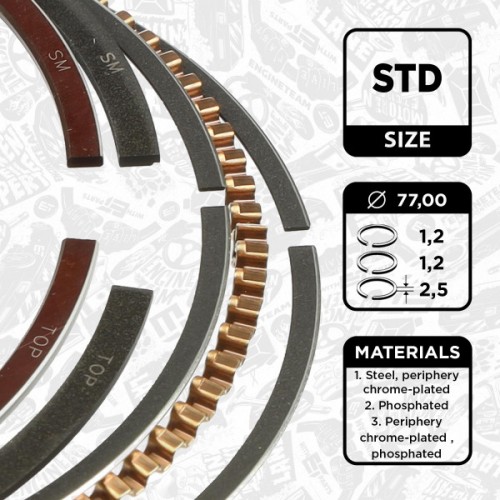 SEGMAN W10 (STD) - R50/R52