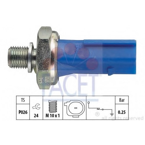 YAĞ MÜŞÜRÜ CLASSIC MAVİ SOKETLİ