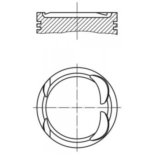 PİSTON. M271. E18. 82.00 MM. STD.