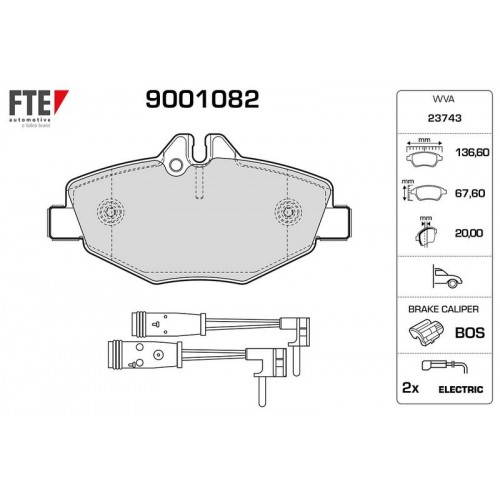 ÖN FREN BALATASI. W211. 2002-09.