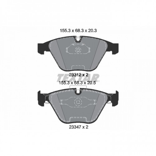 FREN BALATASI ÖN E60/E63/E65