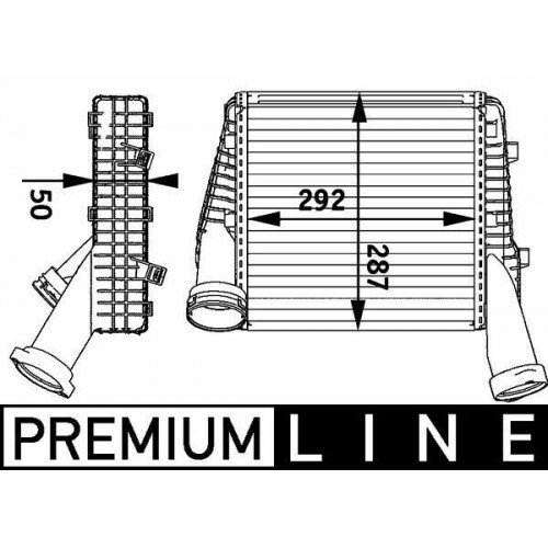 INTERKOL RADYATÖRÜ TOUAREG Q7 SOL