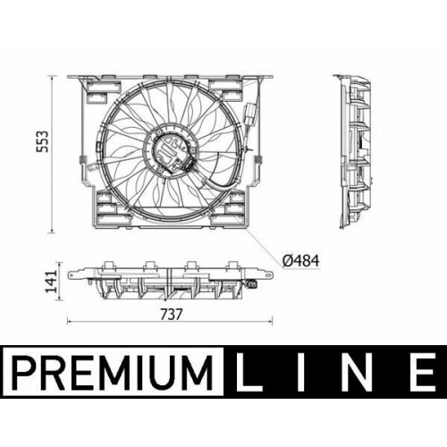 FAN MOTORU G30/G31/G32/F90