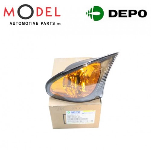 E46 4 KAPI SARI SİNYAL SOL 09/01 SİYAH ÇERÇEVELİ